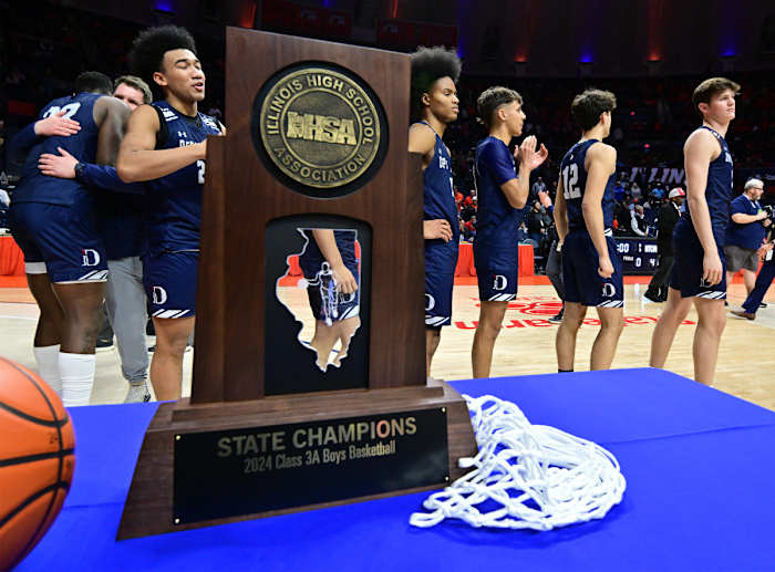 DePaul Prep Mount Carmel Illinois boys basketball March 9 2024 Tim Vizer 26830